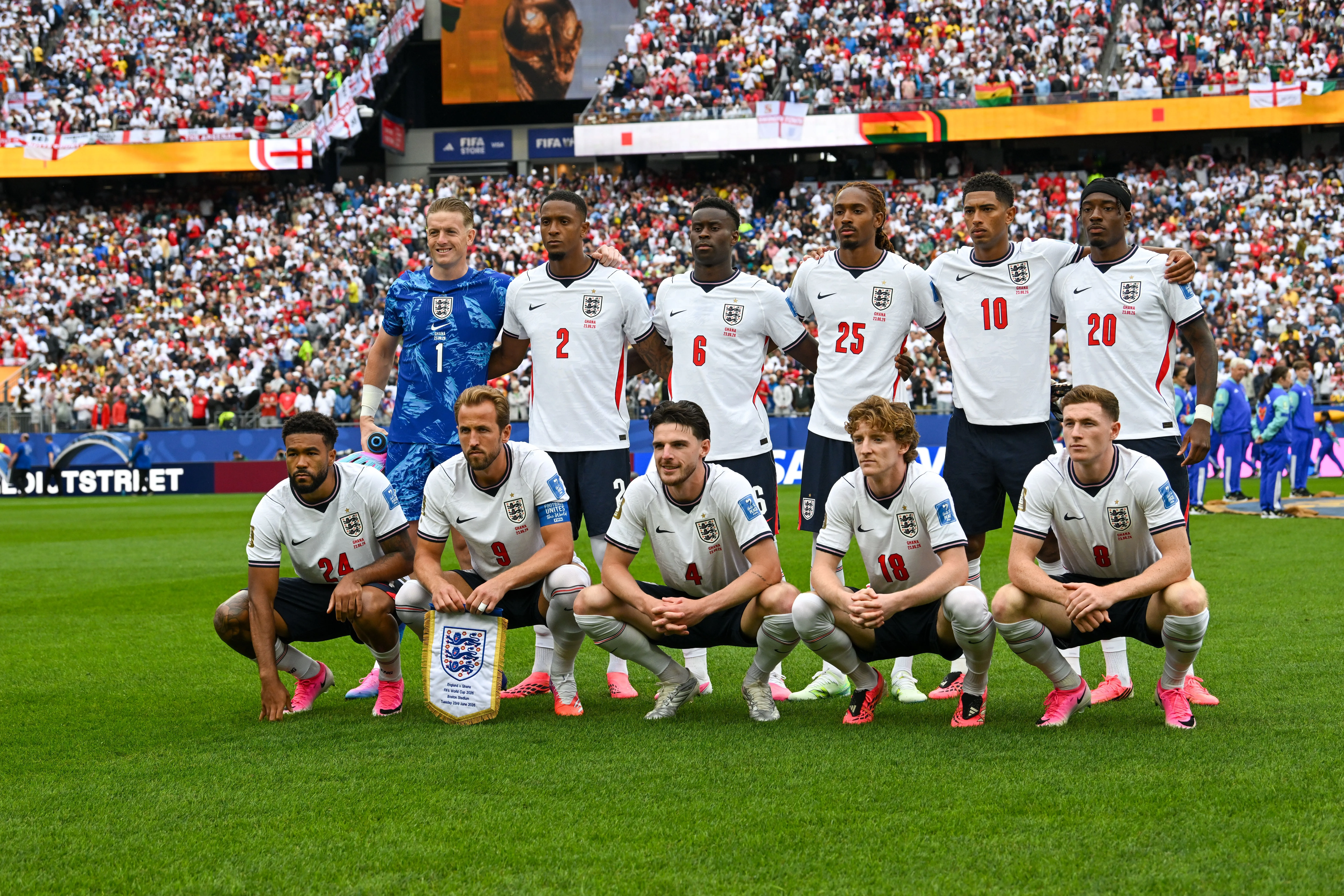 Team England England v Ghana at 2026 Fifa World Cup
