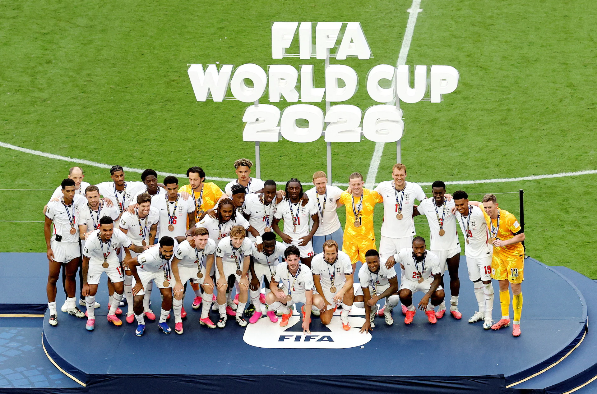 Latest photo: Team England at World Cup 2026 13, 2026