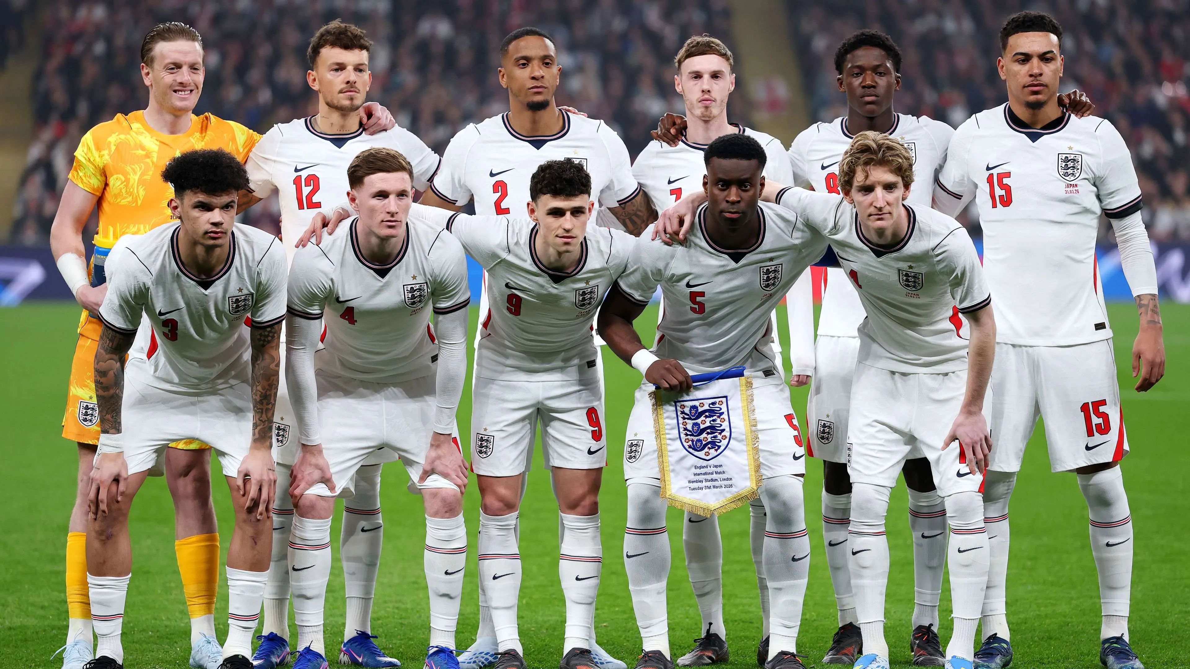 England National Football Team 2026 Wallpaper Free England National Football Team 2026 Background