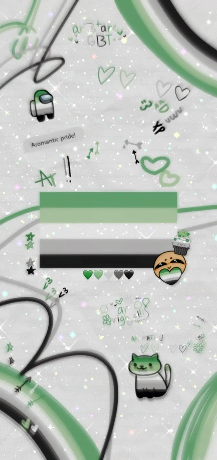 Aromantic Wallpaper