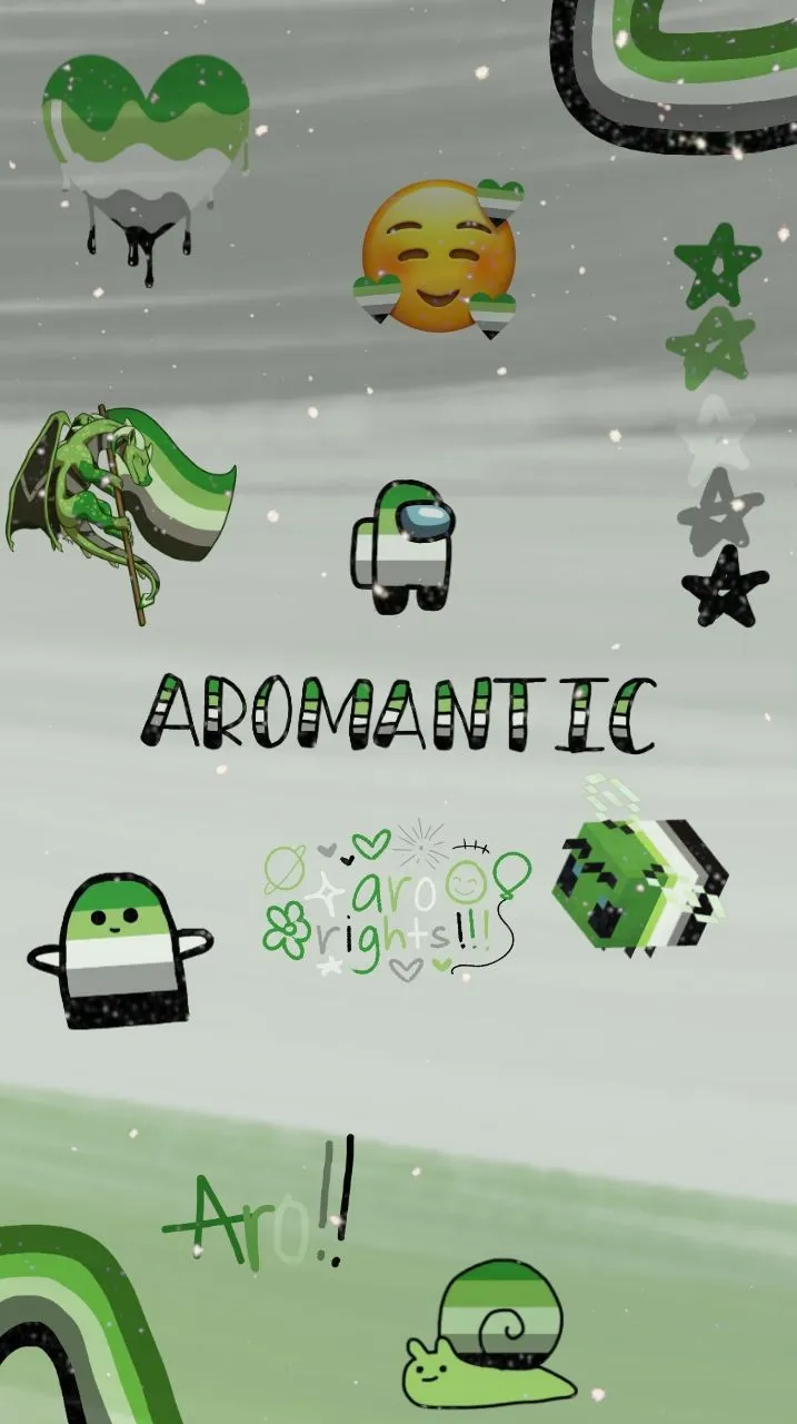 ♡ The Book of Pride ♡ Day 24, Aromantic
