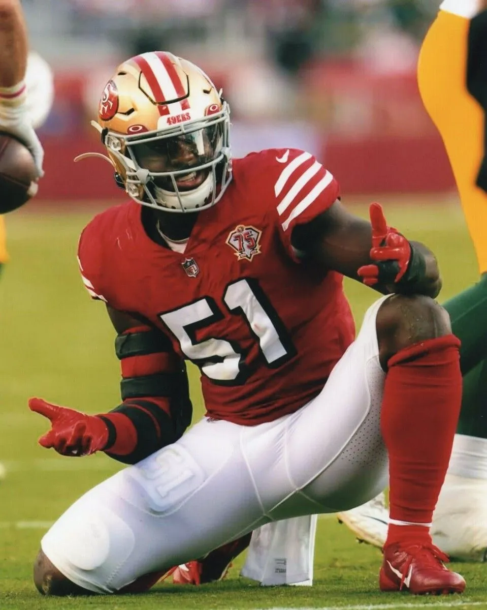 AZEEZ AL SHAAIR SAN FRANCISCO 49ERS 8X10 SPORTS PHOTO (UU)