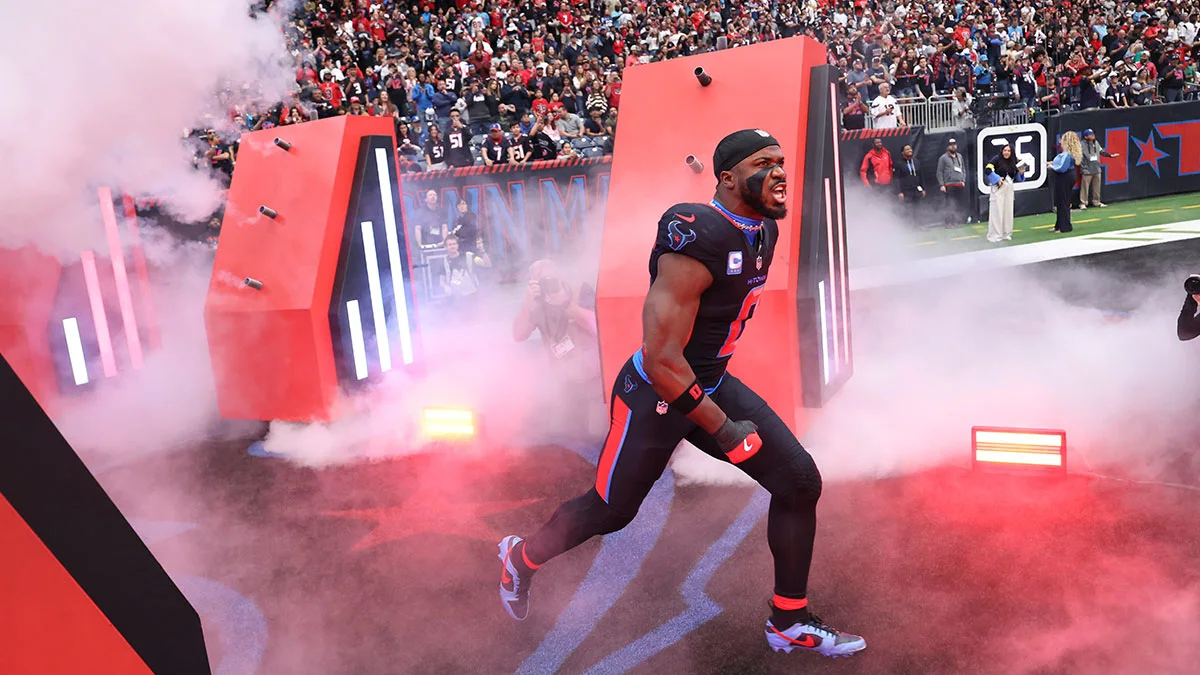 Texans News: Azeez Al Shaair Gets Fined For Unauthorized Message On Eye Black