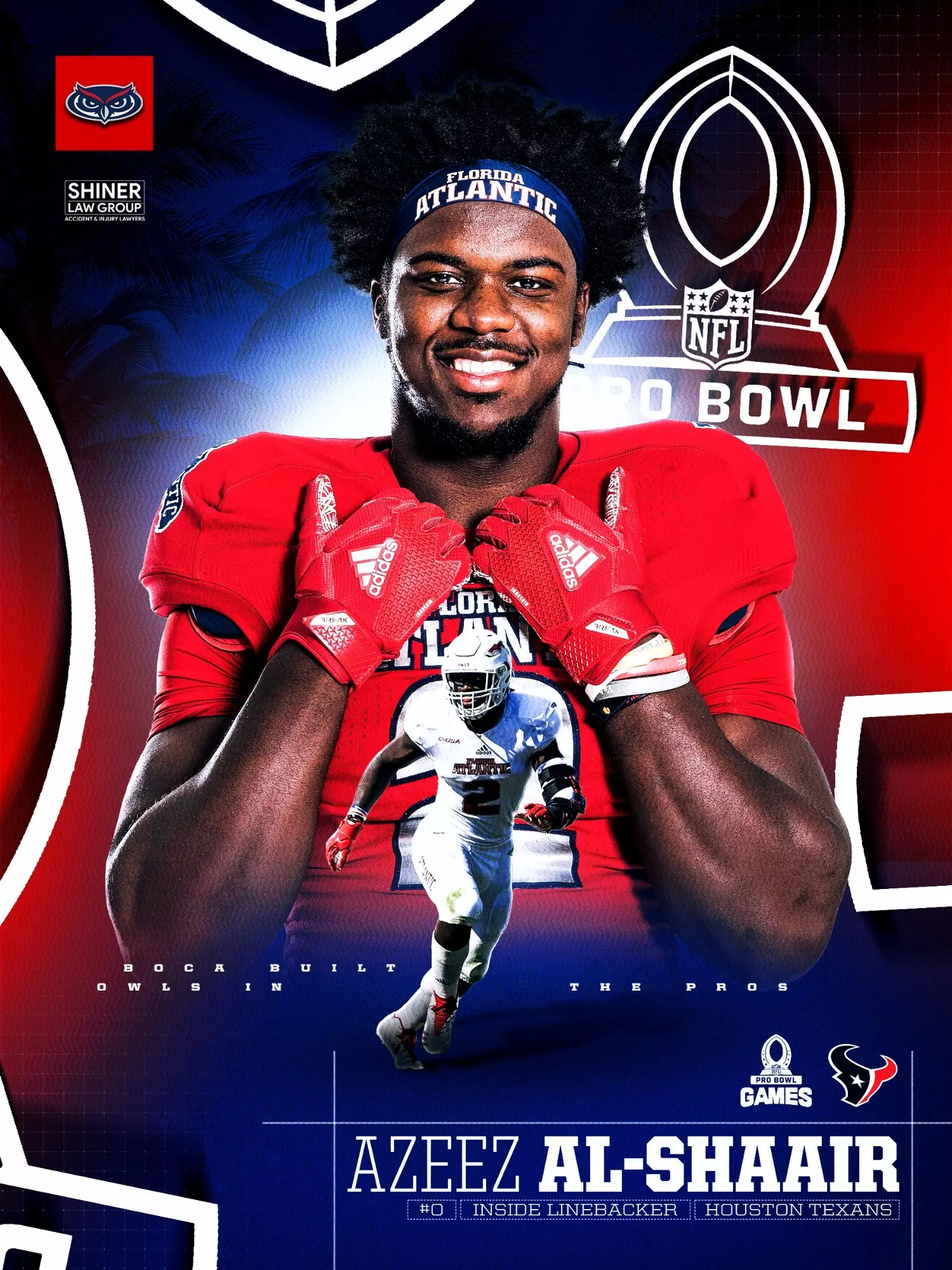 Al Shaair Selected To The 2026 Pro Bowl Atlantic University Athletics
