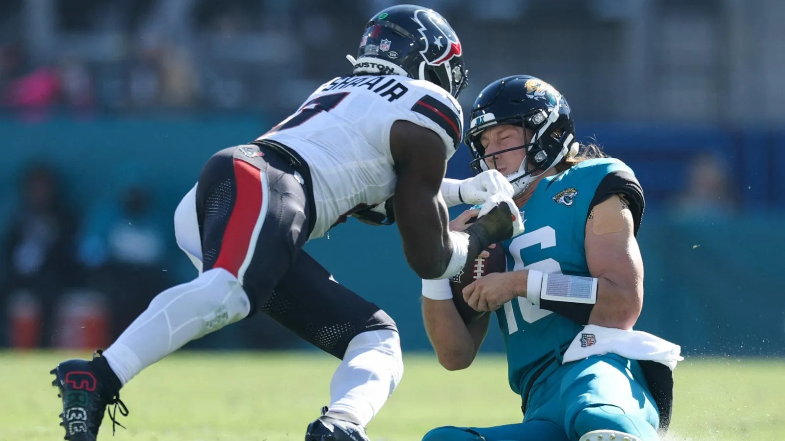 Houston Texans Player Azeez Al Shaair Suspended For 3 Games For Illegal Hit On Jaguars QB Trevor Lawrence