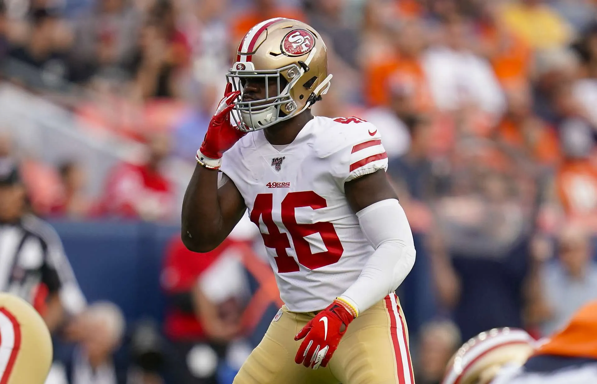 49ers' Undrafted Rookie Azeez Al Shaair Has Plenty Of Motivation