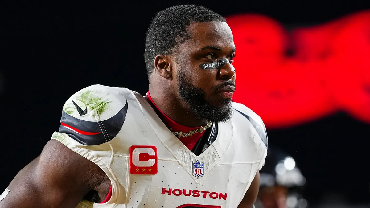 Texans' Azeez Al Shaair To Be Fined Once Again By NFL For Wearing Pro Palestinian Personal Message On Eyeblack