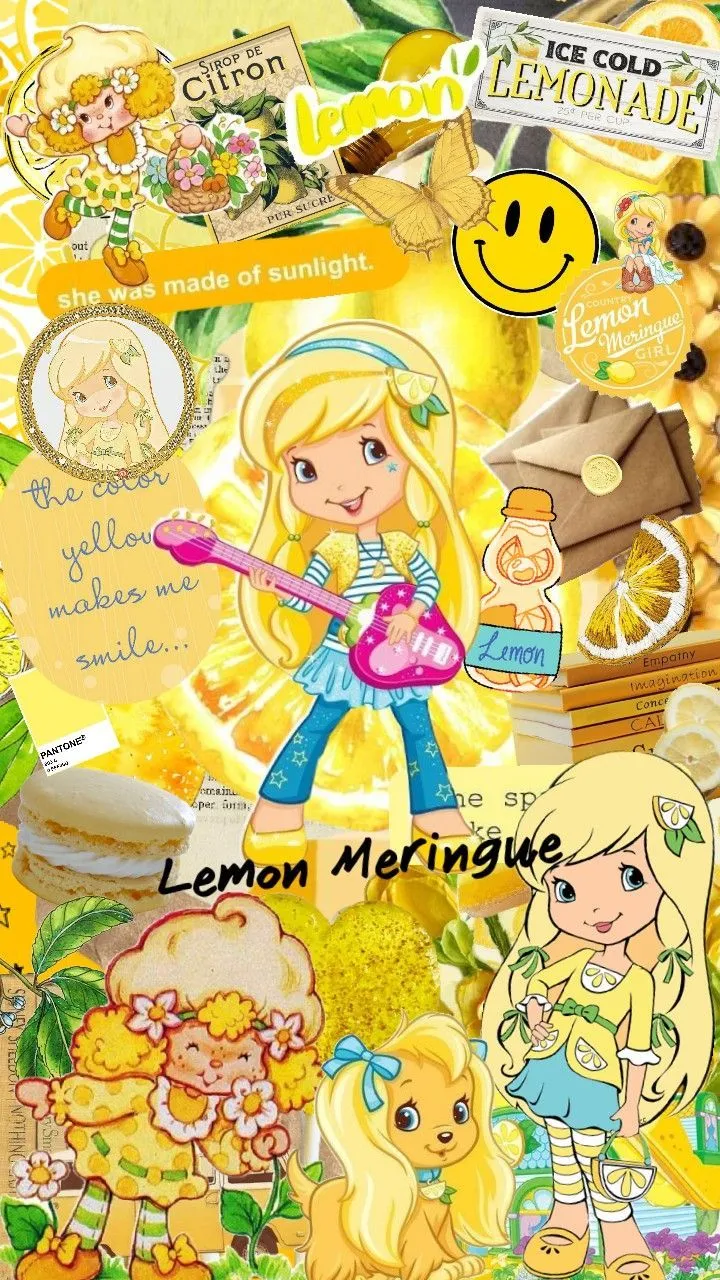 Lemon Meringue Wallpaper