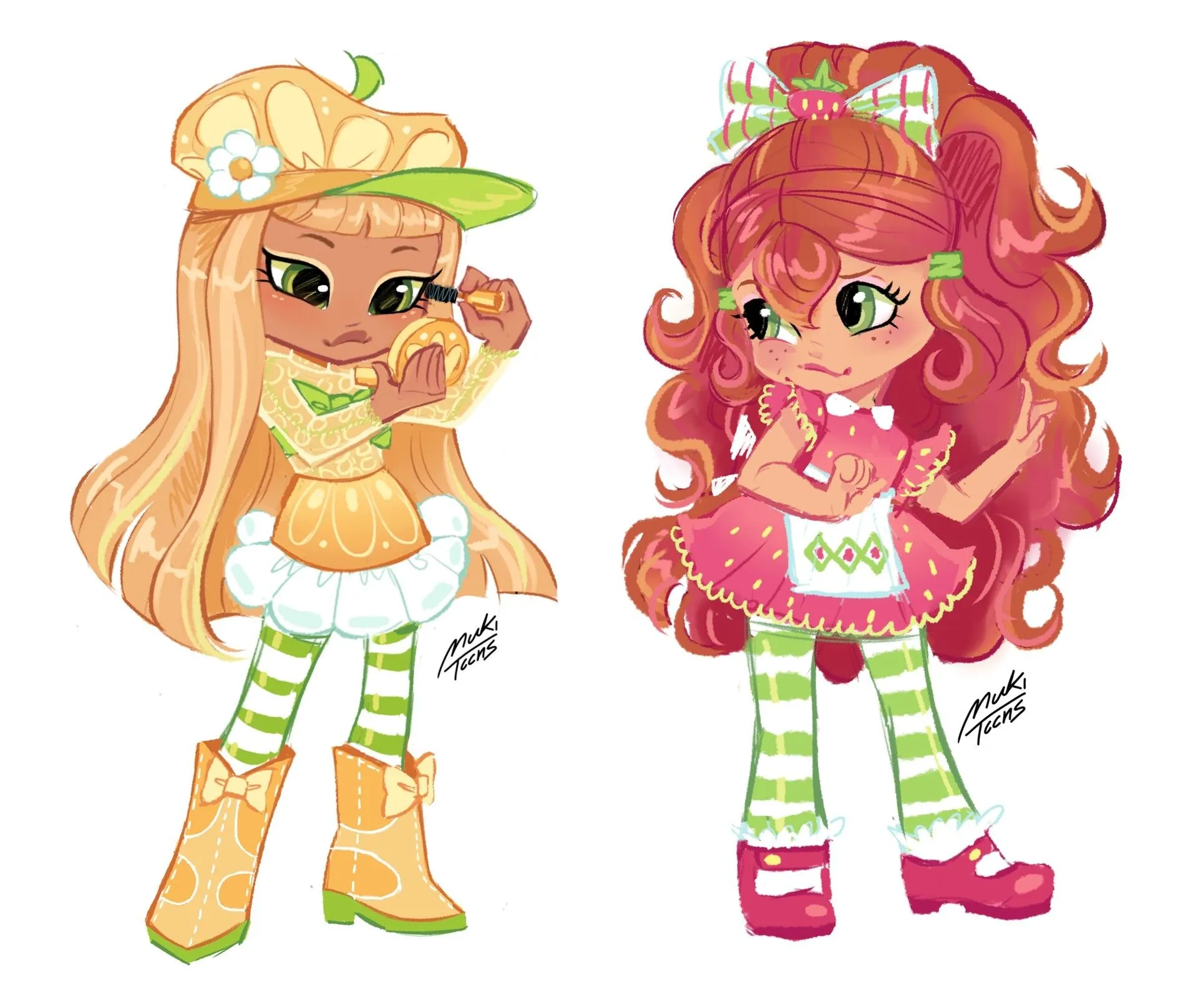 Strawberry shortcake Designs ( strawberry shortcake and Lemon Meringue)