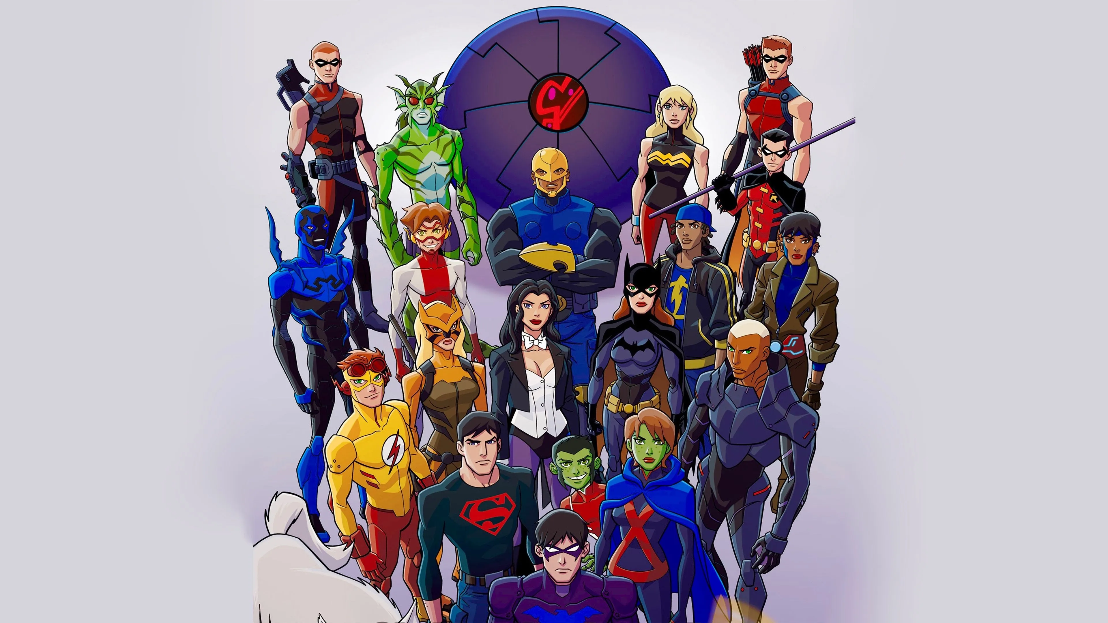 Cartoon Young Justice Team 4K Wallpaper, HD TV Series 4K Wallpaper, Image and Background