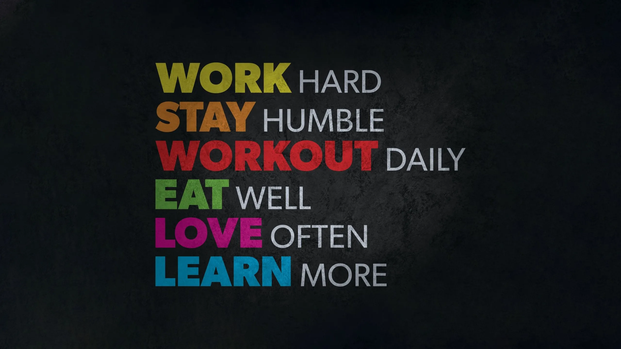 Work harder Wallpaper 4K, Stay humble, Workout, Eat