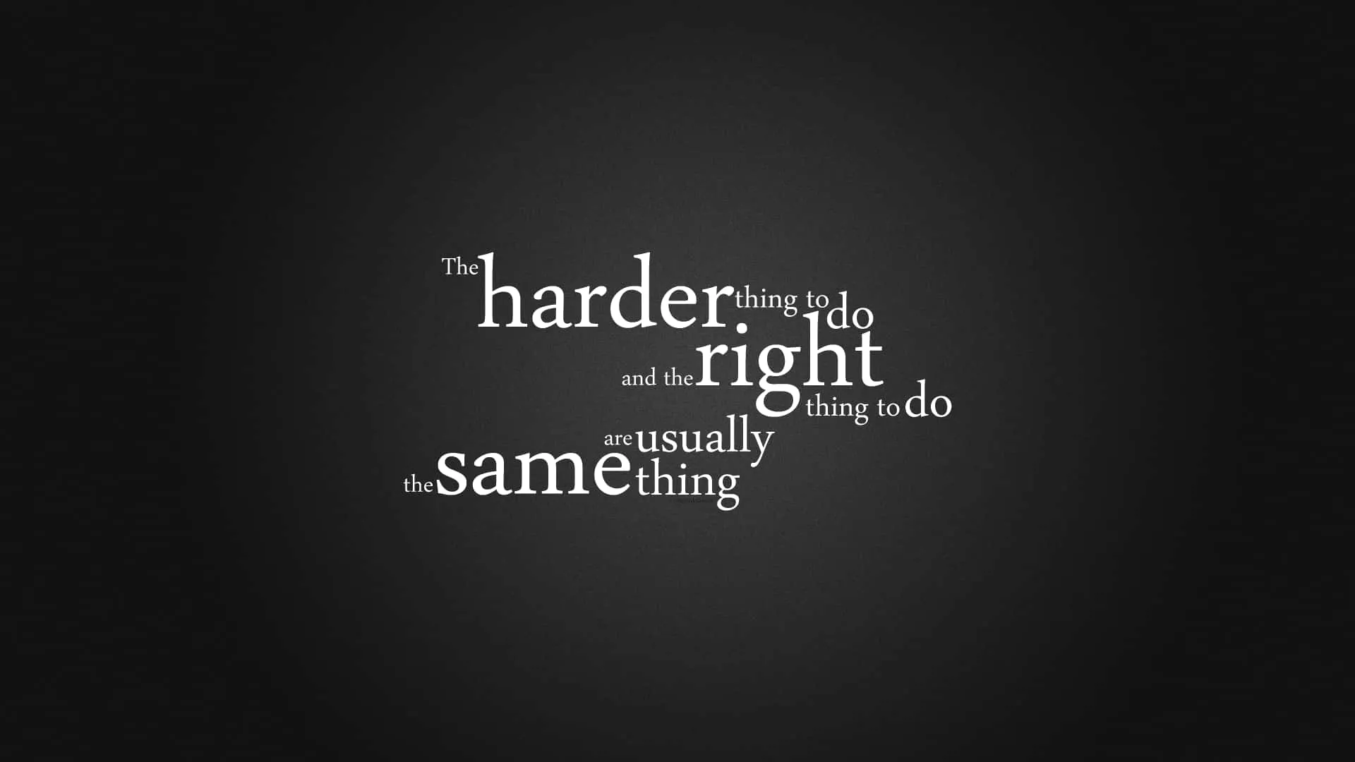 Download the harder you work, the right you do Wallpaper