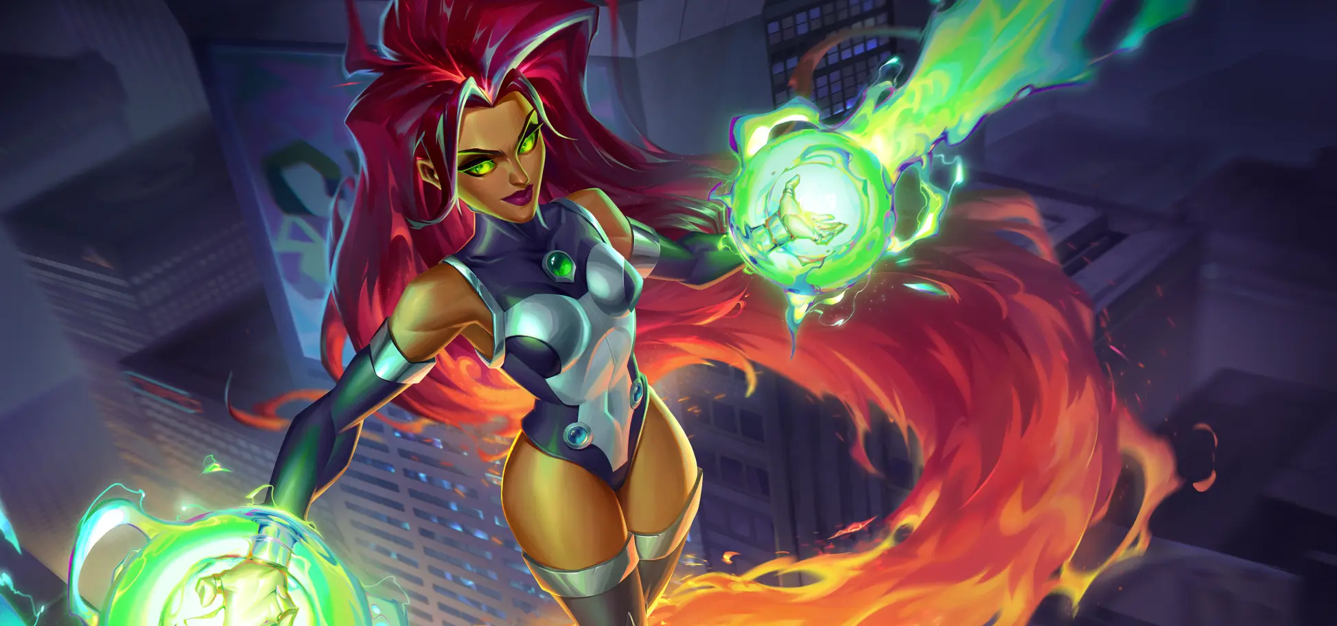 Starfire. DC Worlds Collide