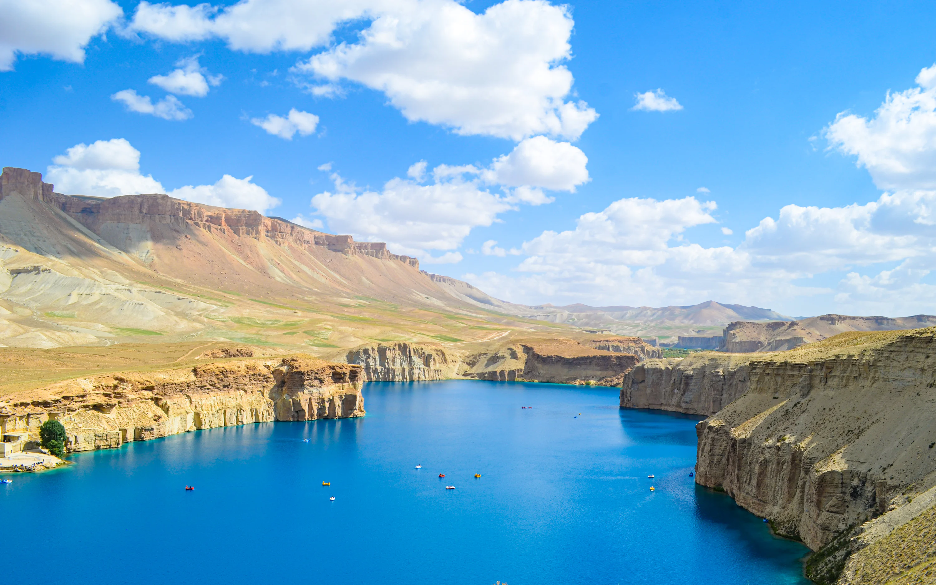 A large body of water surrounded