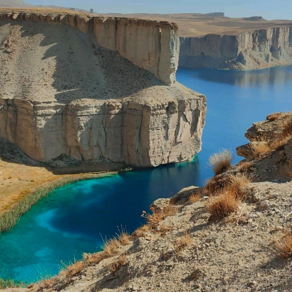 Stunning Blue Lake in Afghanistan. Trip.com Bamyan
