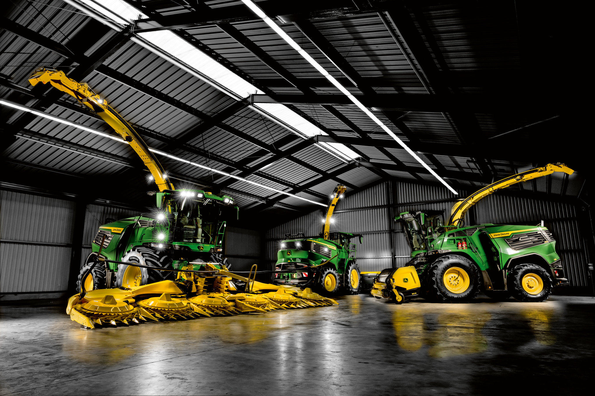 John Deere Unveils New F8 And F9 Self Propelled Forage Harvesters For New Zealand Farmers