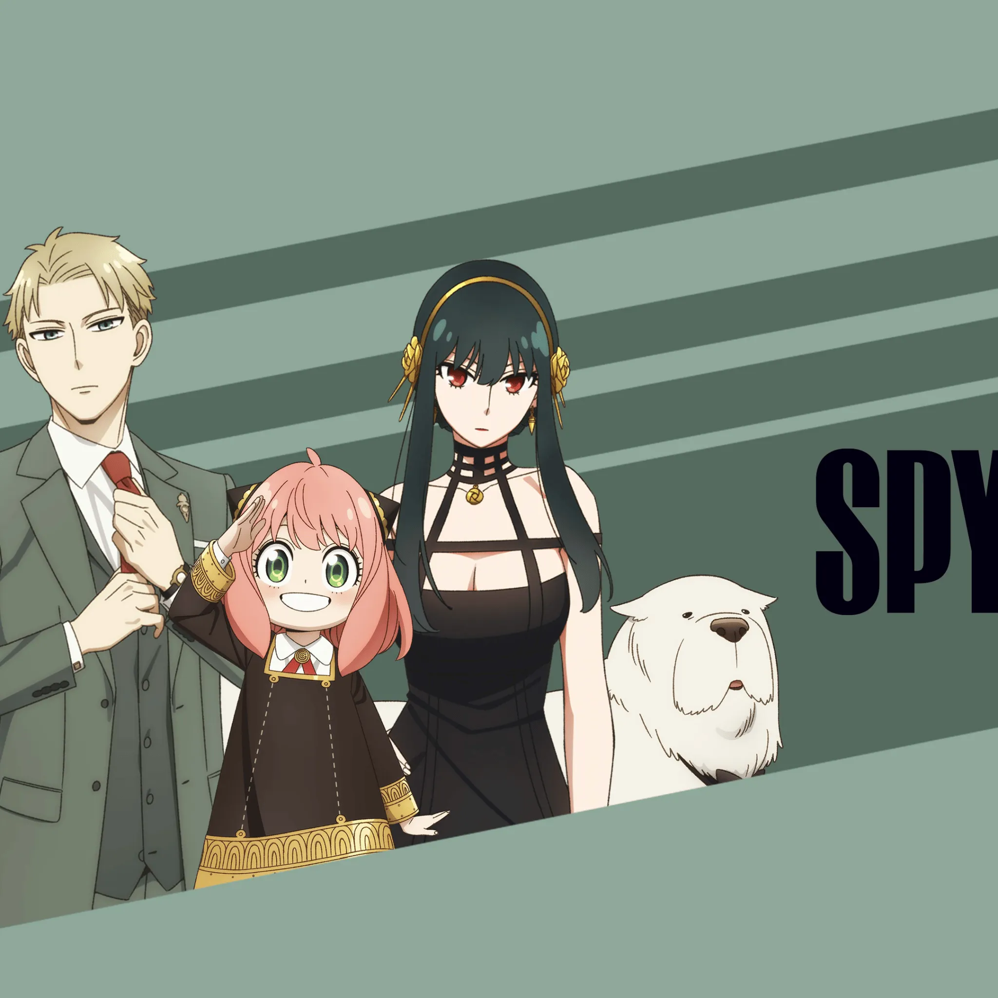 Spy x Family Wallpaper 4K, Forger family, Loid Forger