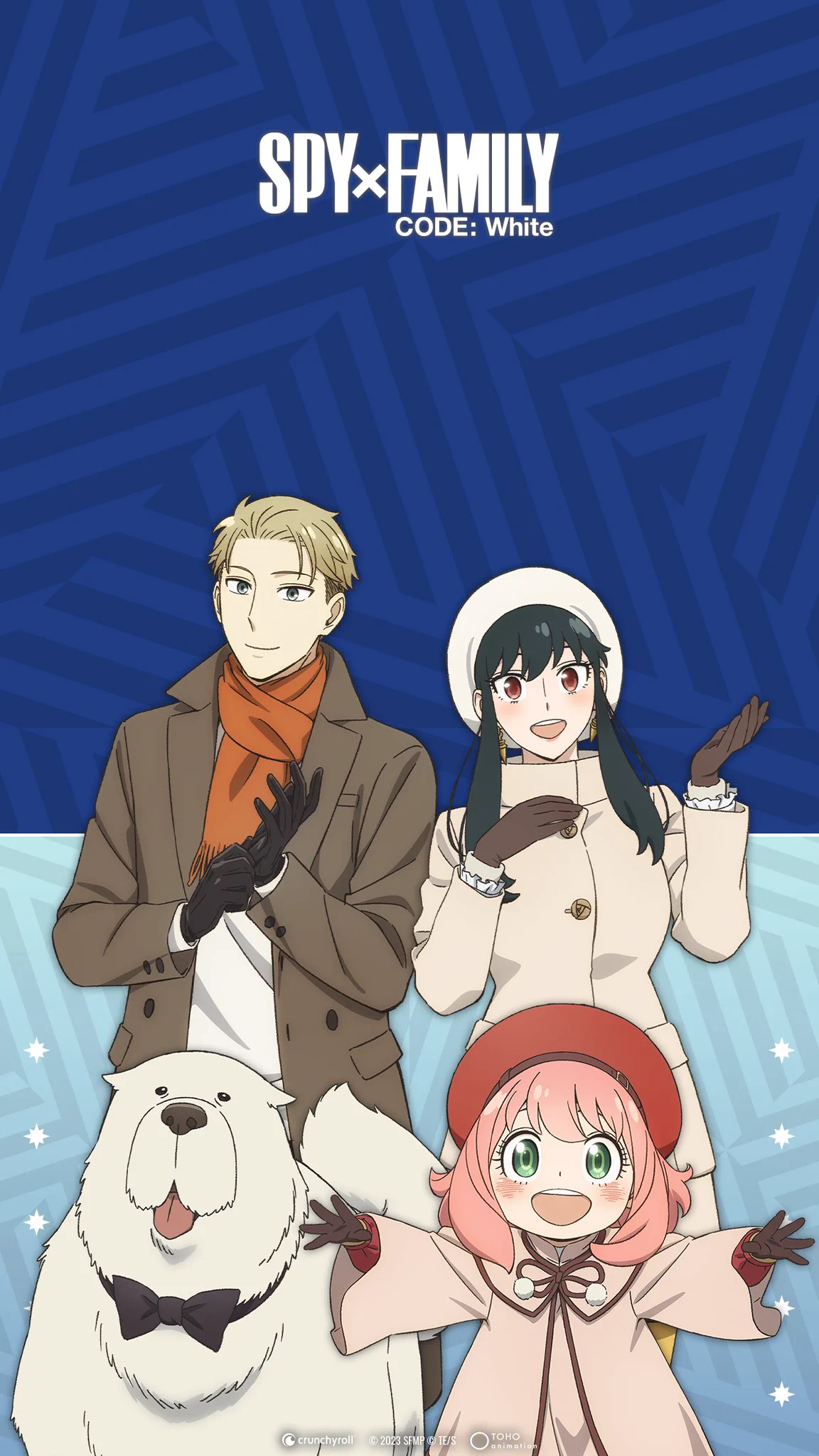 SPY x FAMILY EN your support for SPY x FAMILY CODE: White with these adorable mobile and desktop wallpaper! ✨