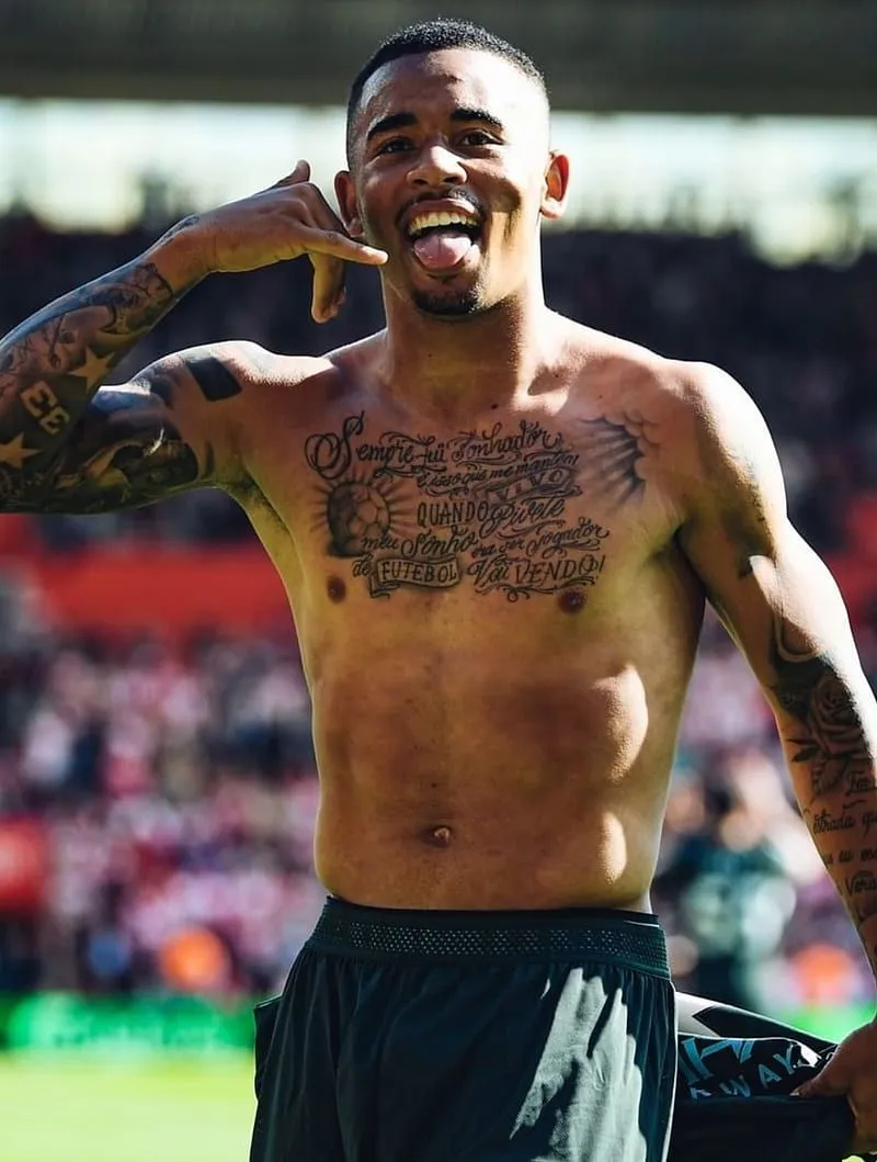Gabriel jesus, brazil, manchester, HD phone wallpaper