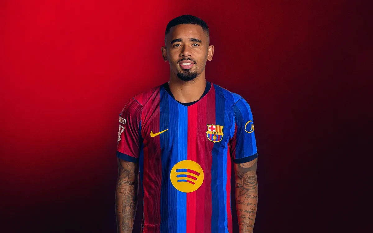 Gabriel Jesus 2027 Player Page. Forward. FC Barcelona Official Website