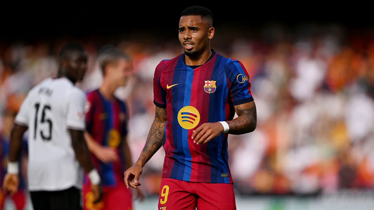 I love football and Barcelona!' Jesus delivers emotional message after dream Barça debut following €10m Arsenal exit