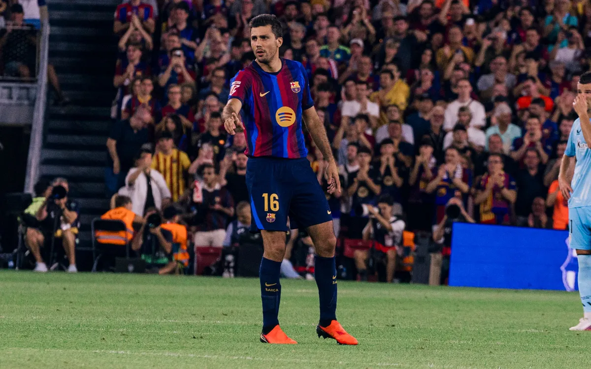 Rodri debuts with a win for FC Barcelona