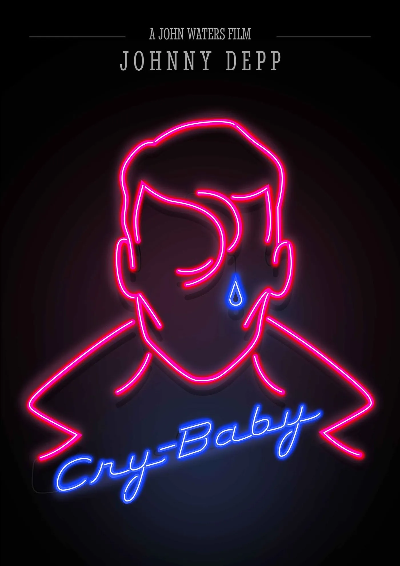 Cry Baby Minimal Movie Poster. Image - Behance