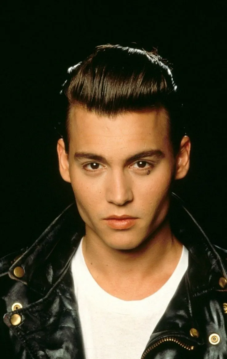 Johnny Depp. Cry baby movie costume, Cry baby walker, Jonny depp hairstyle 90s