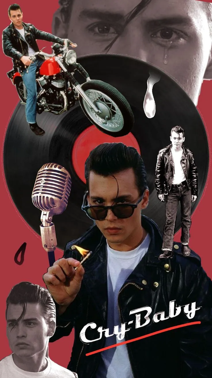 Johnny Depp In Cry Baby #johnnydepp #crybaby #crybabymovie