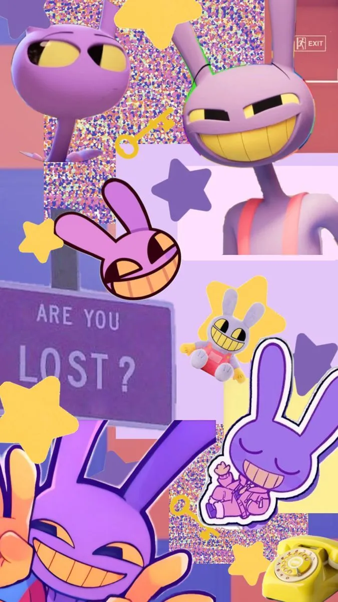 Jax TADC wallpaper. Circus wallpaper, Bunny man, Digital circuit