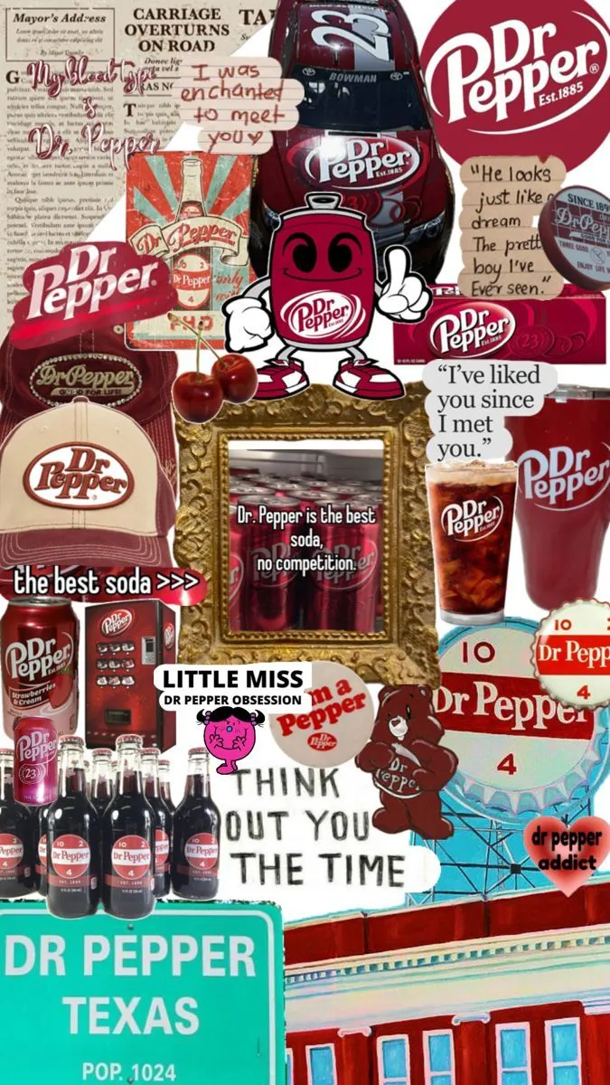 I LOVE DR PEPPER