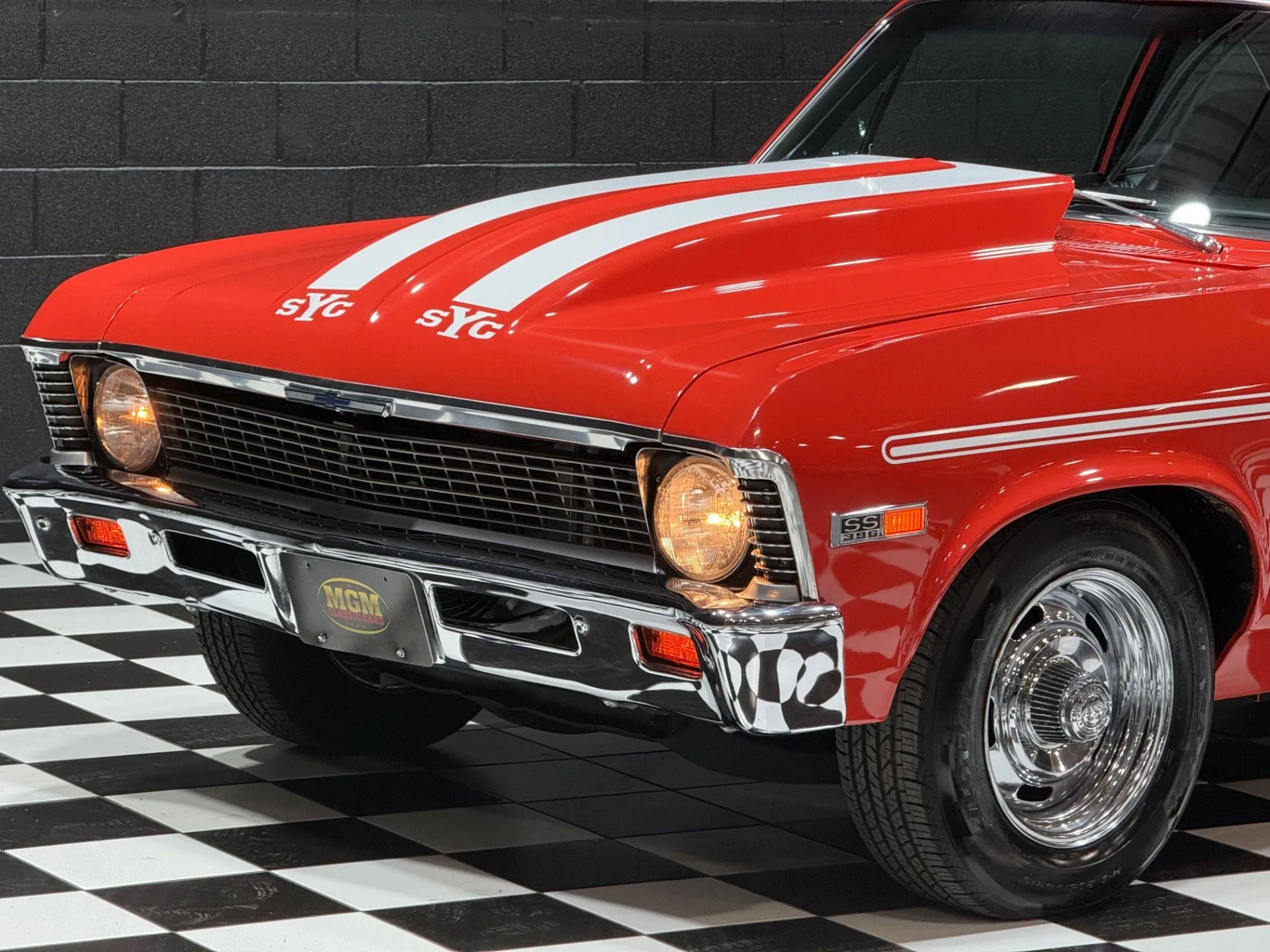 Used 1969 Chevrolet Nova 454 BIG BLOCK SYC TRIBUTE (Sold). MGM Classic Cars Stock