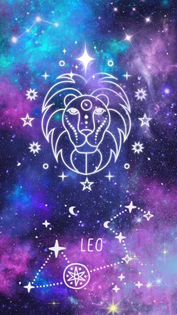 Leo sign wallpaper 4k