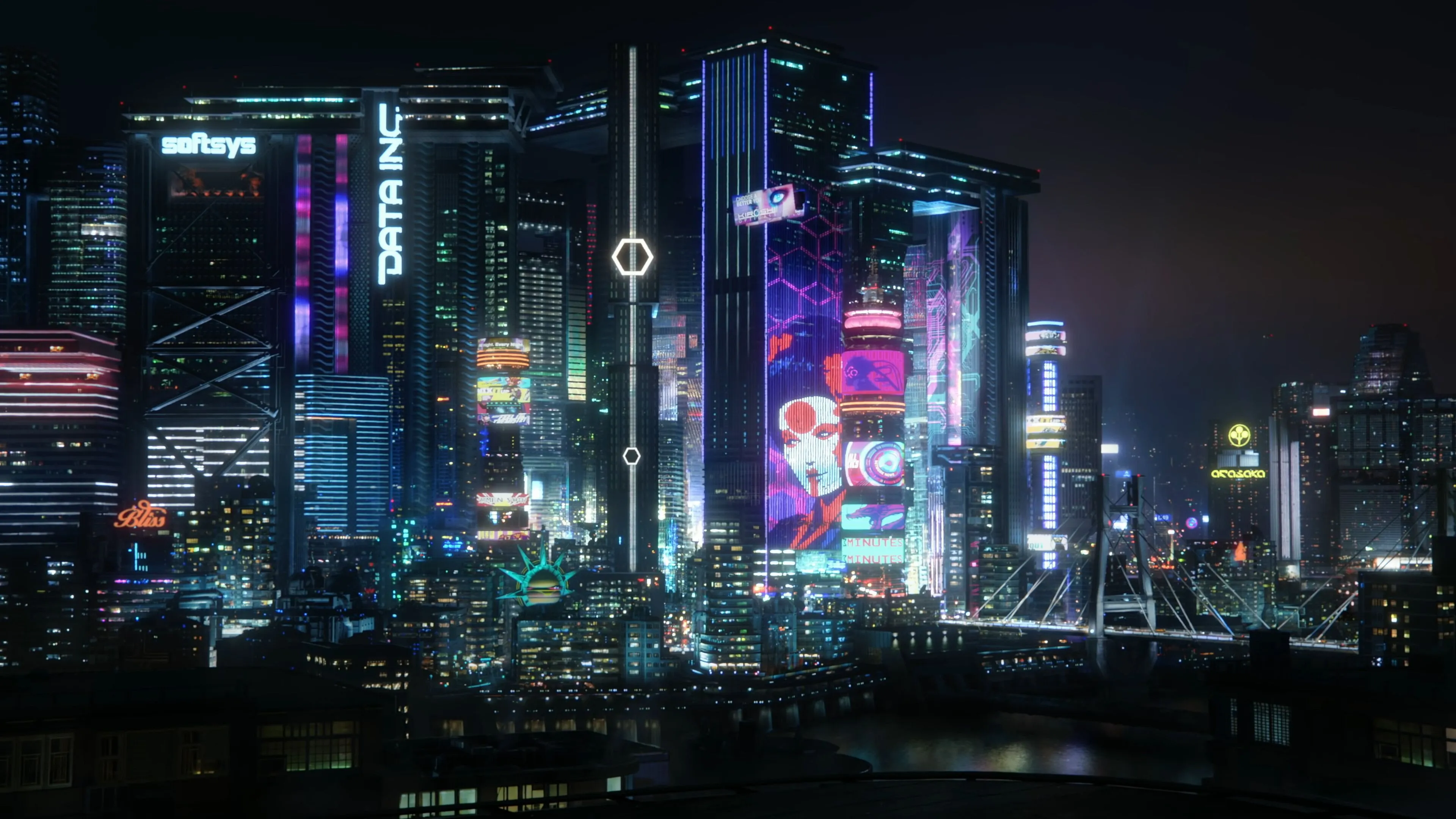 Cyberpunk Street Digital Art 4k Desktop Wallpapers - Wallpaper Cave