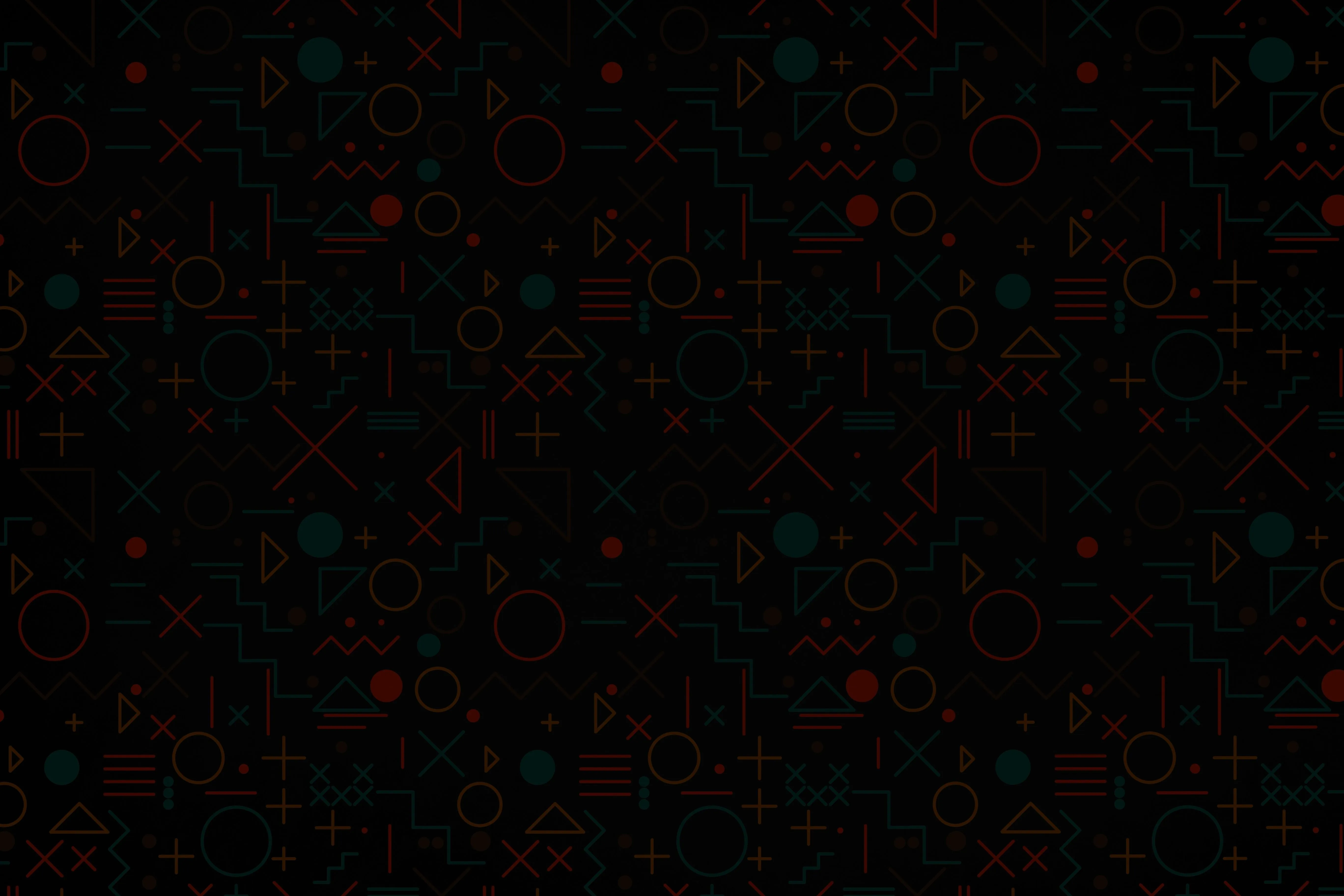 Abstract Shapes 4K Dark iPhone Wallpaper, HD Artist 4K Wallpaper, Image and Background