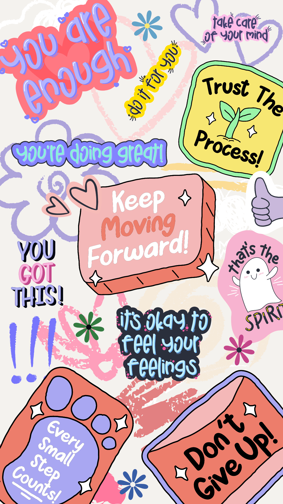 Cute Motivational Wallpaper