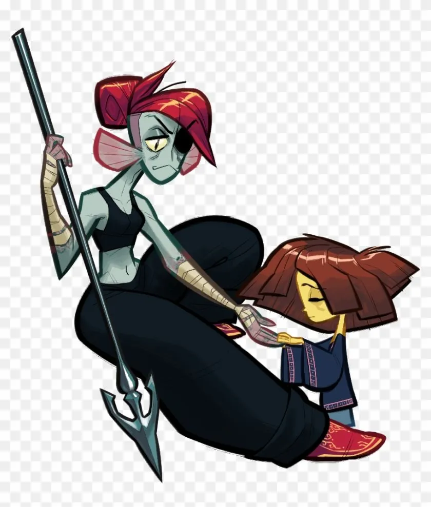 Projectendo 382 48 Undyne By Projectendo Undertale Transparent PNG Clipart Image Download