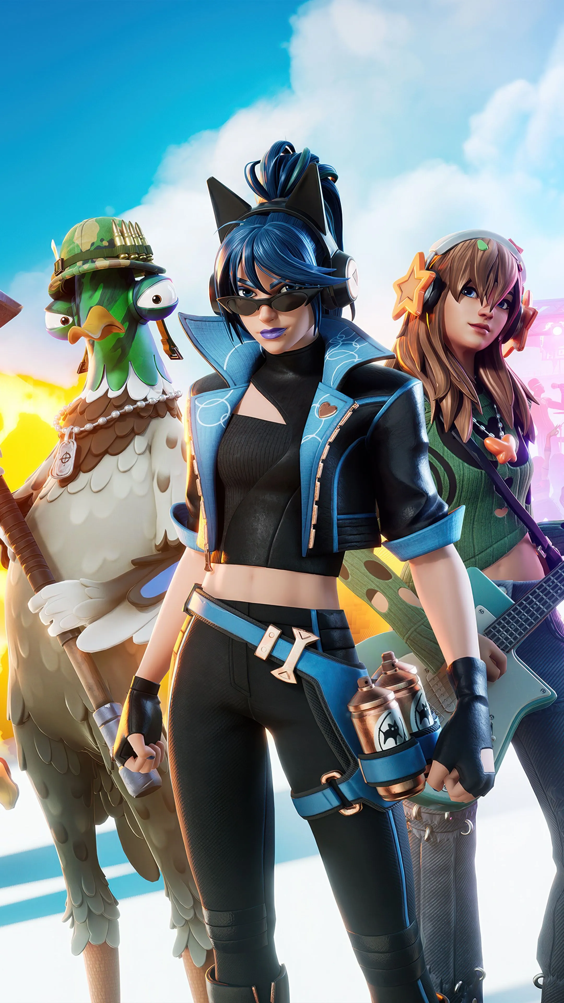 Fortnite 2026 Game Poster 4K Ultra HD Mobile Wallpaper for iPhone & Android
