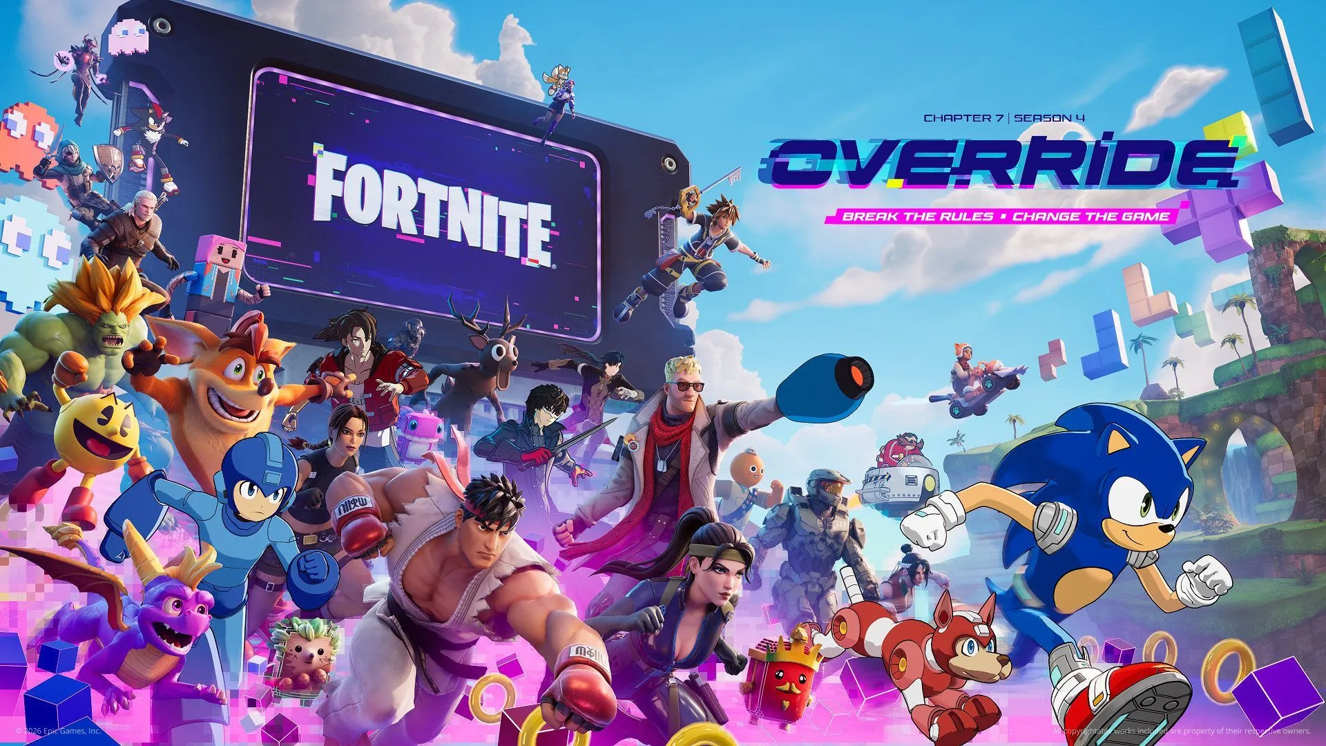 The biggest changes for Fortnite Season 4 in Chapter 7