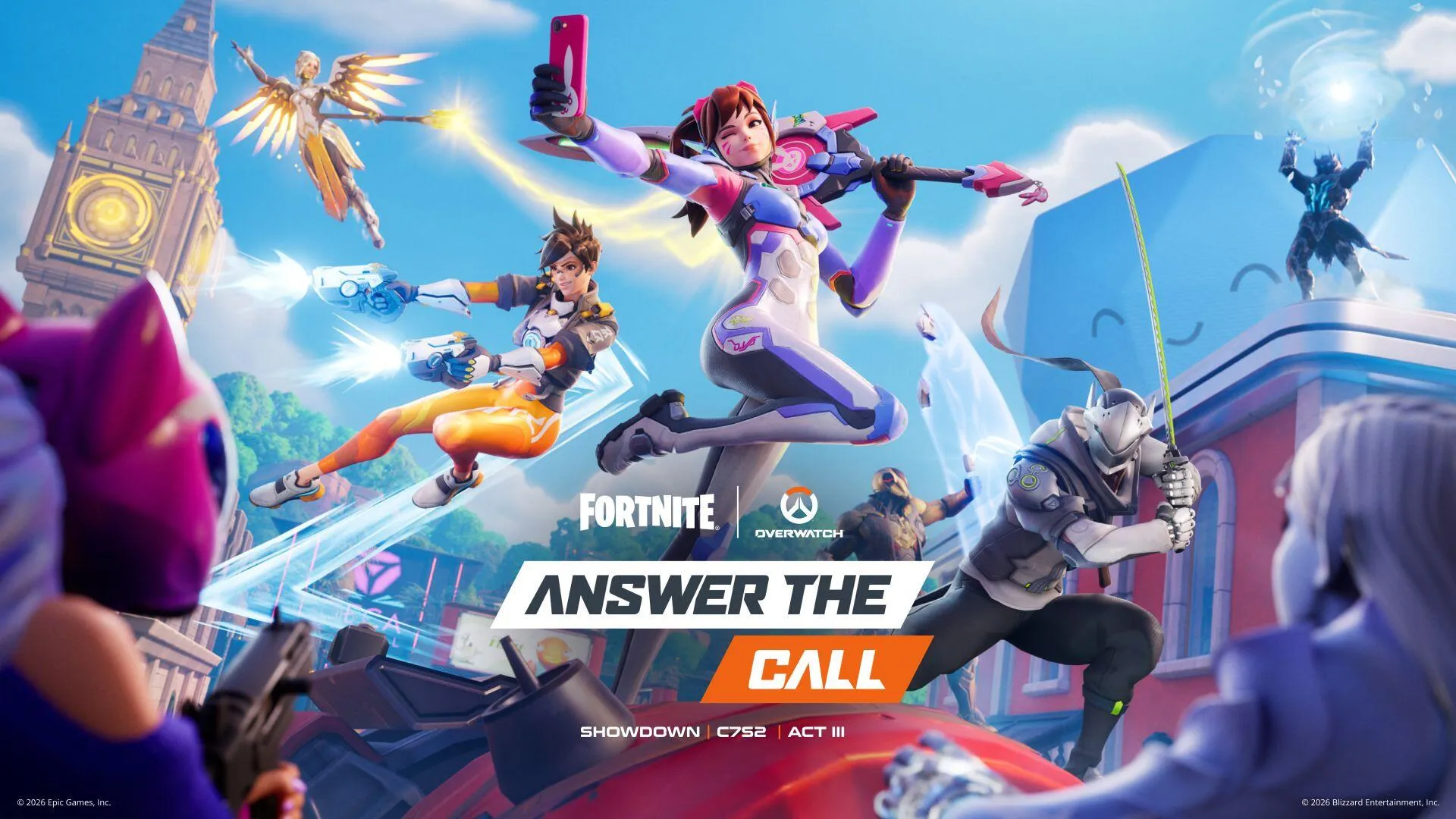 Answer the Call: Fortnite × Overwatch HDx1080