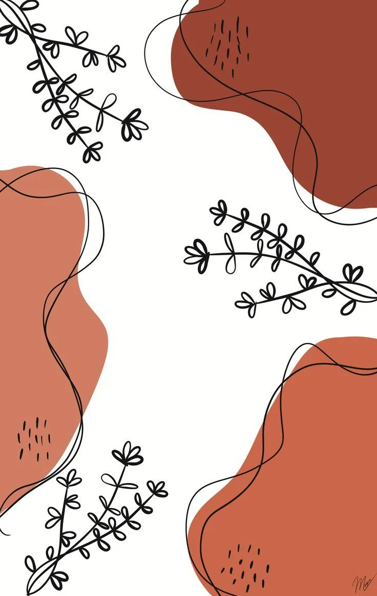 Simple doodle wallpaper