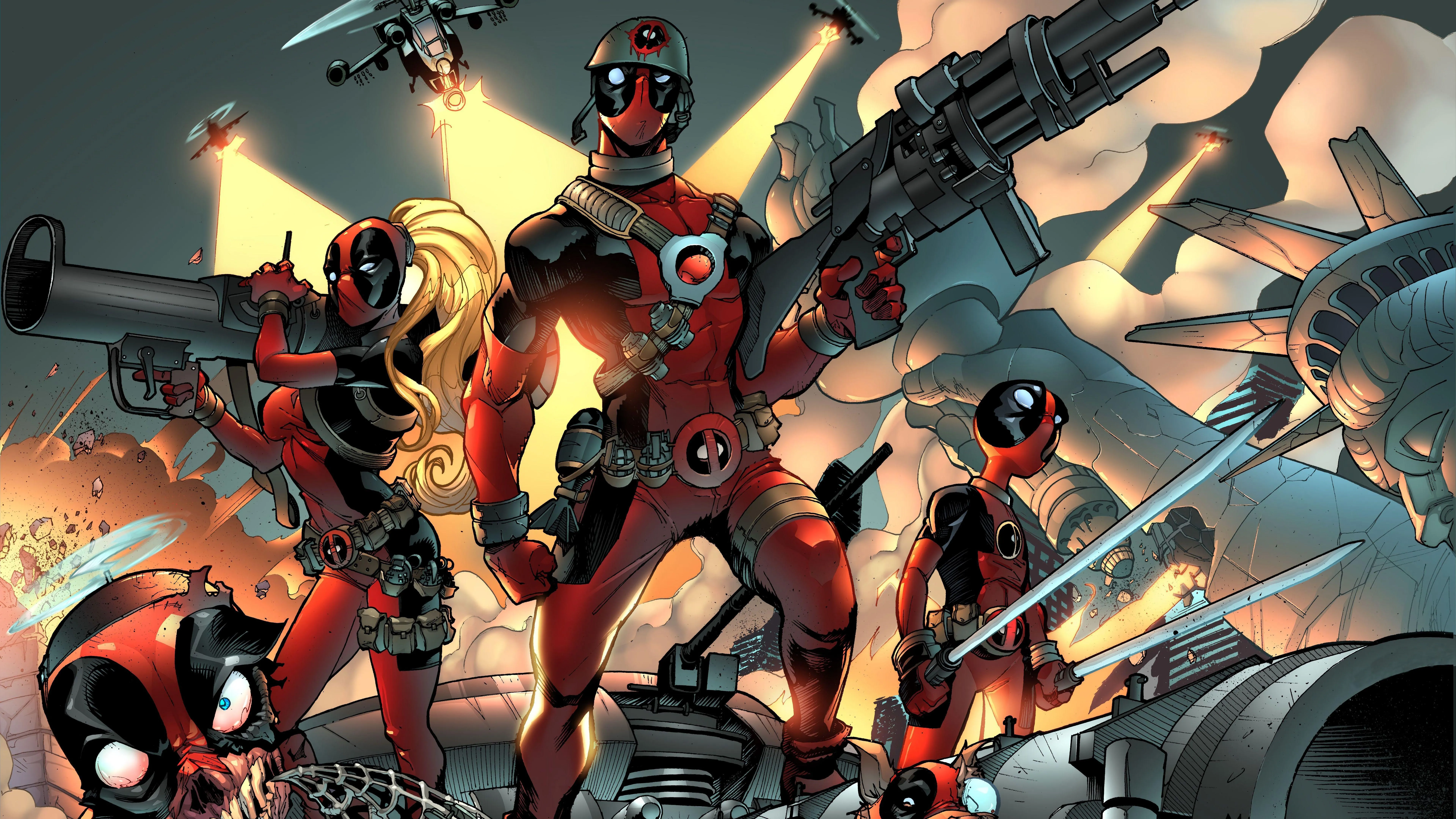 Zombie Deadpool Wallpaper