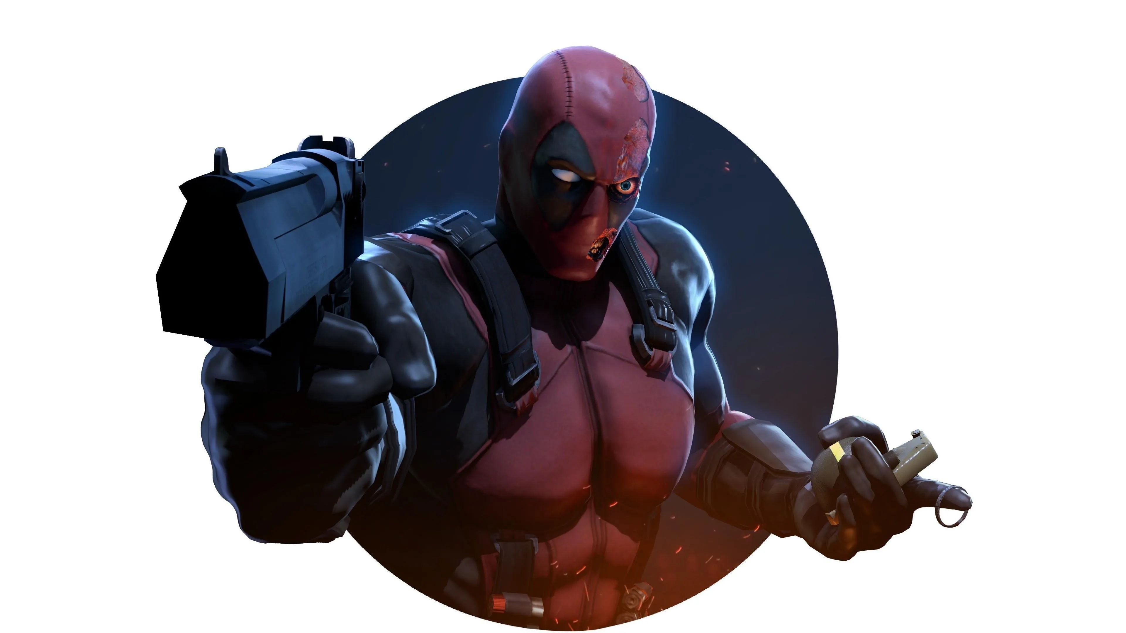 Zombie Deadpool Wallpaper