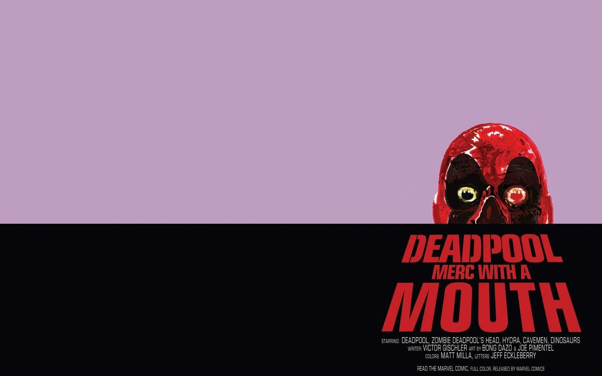 Deadpool: Merc with a Mouth Comic Wallpaperx1200
