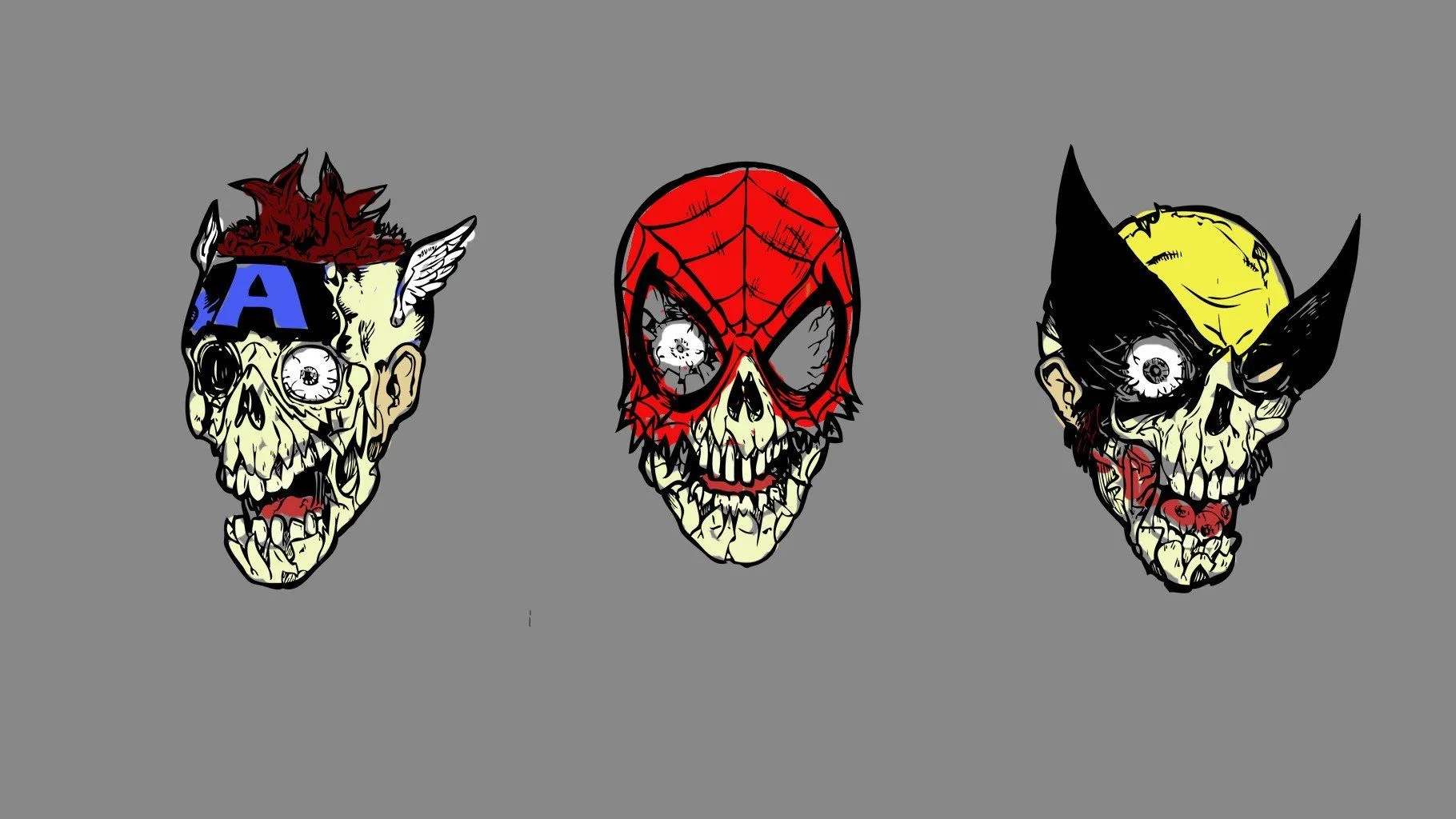 Marvel Zombies HD Wallpaper Desktop Image and Photo