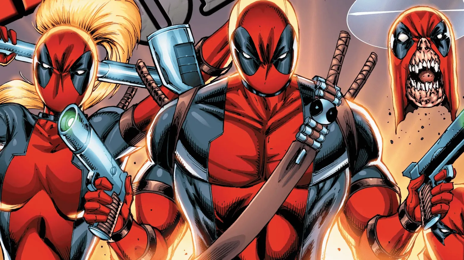 Deadpool Variants from Across the Multiverse