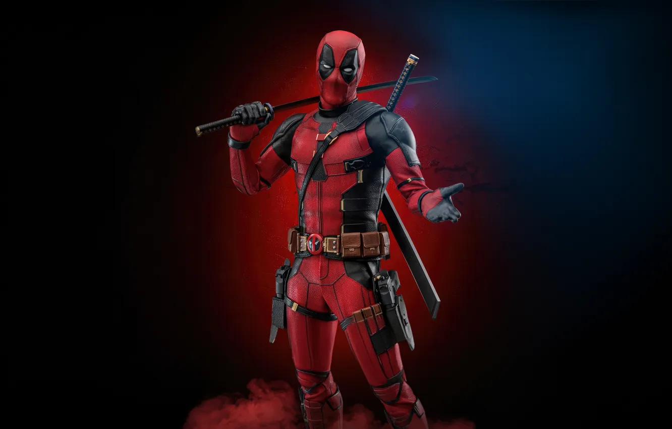 Free Deadpool, ninja 4K wallpaper for desktop and phone