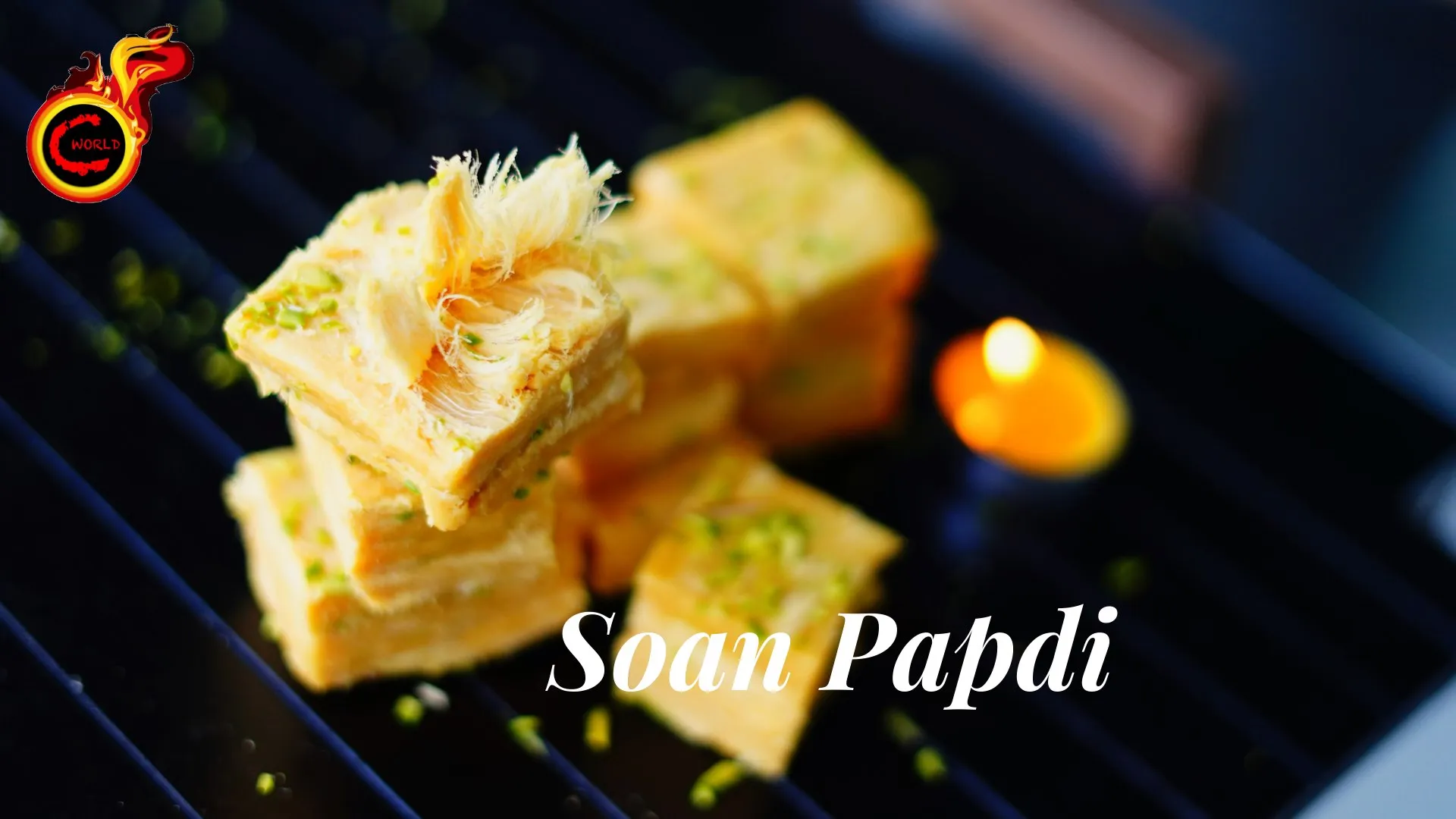 Soan Papdi. Panji Mittayi. Easy Way to Make Soan Papdi