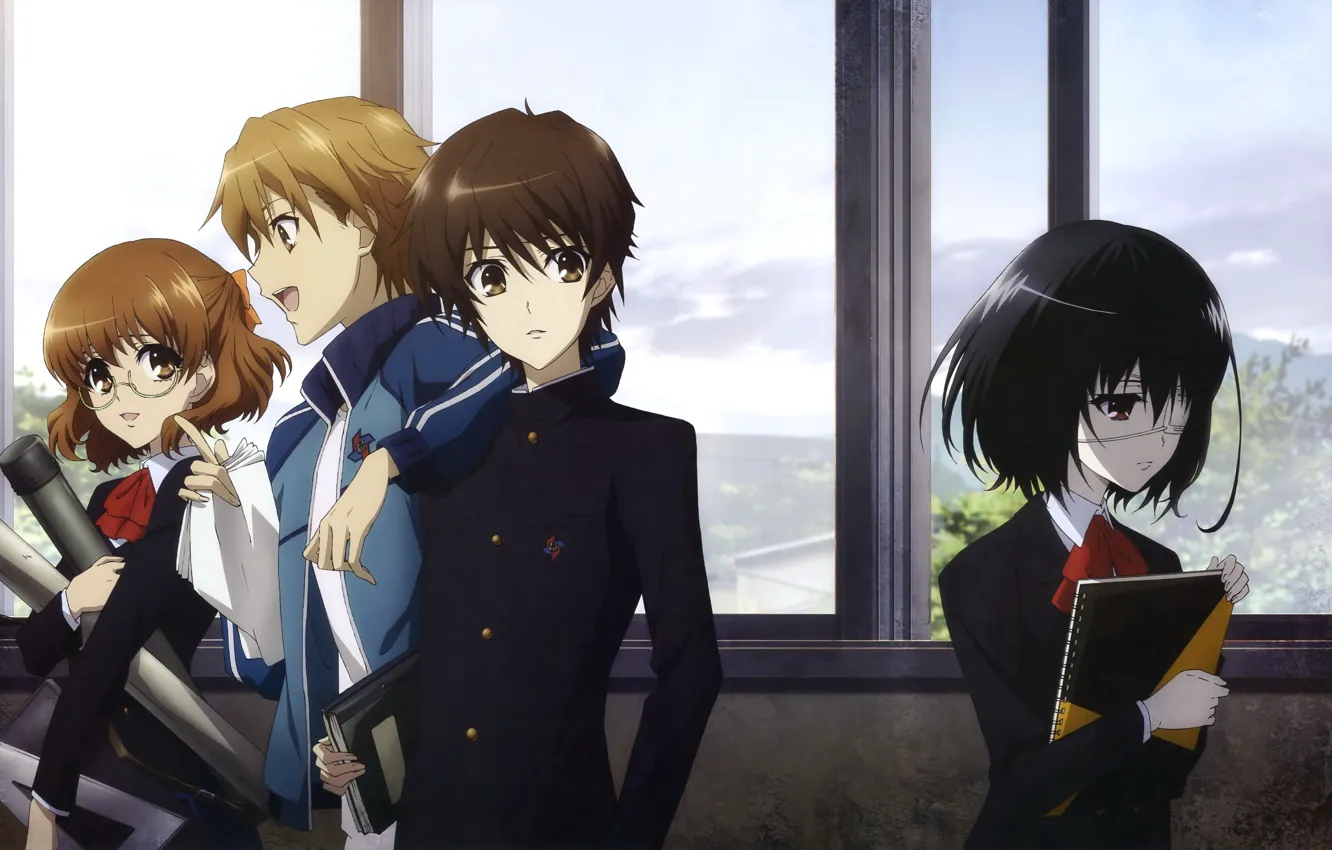 Free misaki mei, window 4K wallpaper for desktop and phone