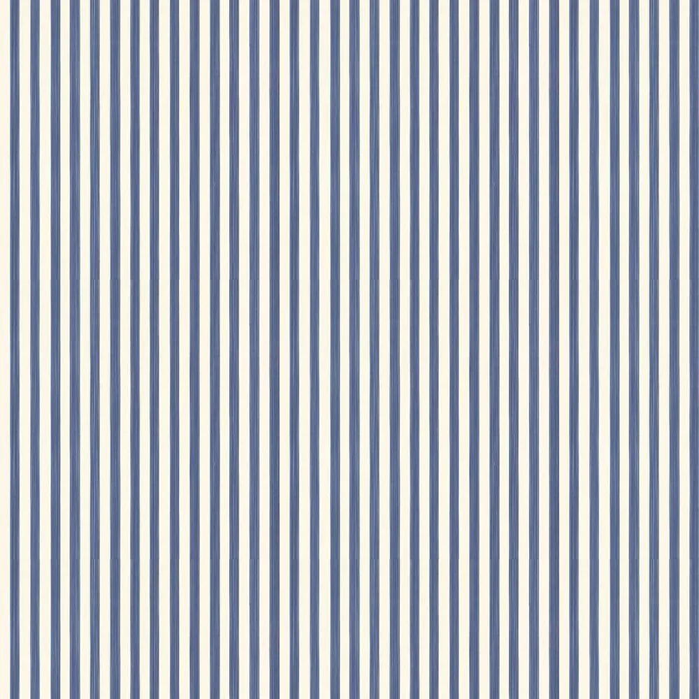 Farrow & Ball Closet Stripe Blue Wallpaper 364